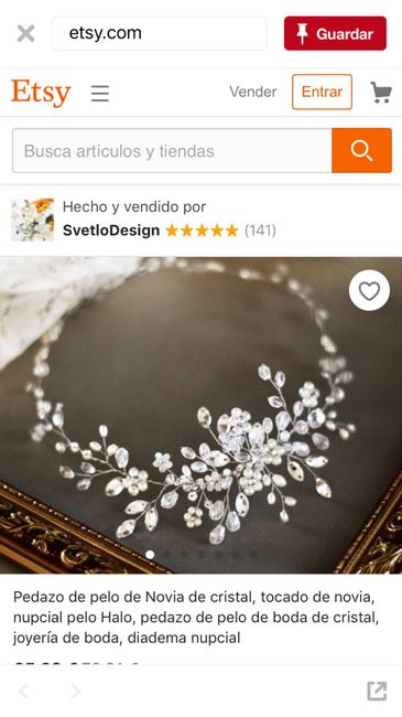  Ayuda pendientes/ tocado - 1