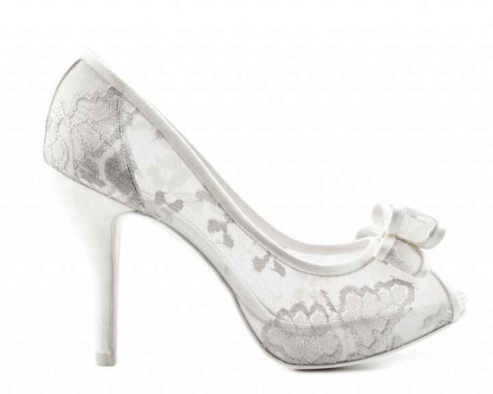 Zapatos de novia con encaje - 1