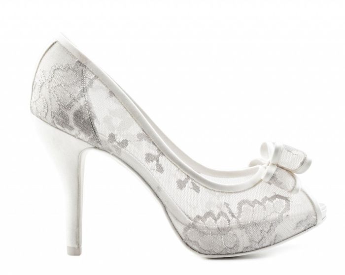 Zapatos de novia con encaje - 1
