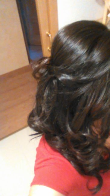 Pelo suelto! sin recogido o semi-recogido - 2