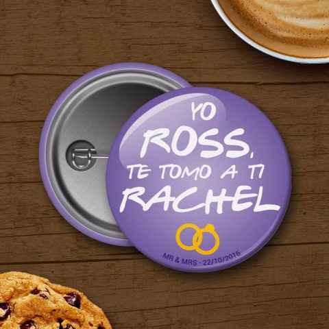 Yo Ross, te tomo a ti Rachel