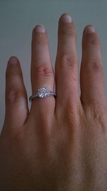 Vuestro anillo de pedida/regalo especial de boda - 1