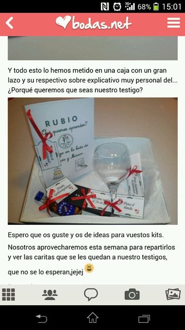 Kit de testigos - 1
