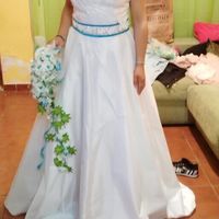 Mi vestido, zapatos y ramo!! - 1