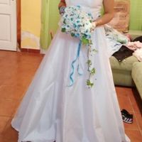 Mi vestido, zapatos y ramo!! - 2
