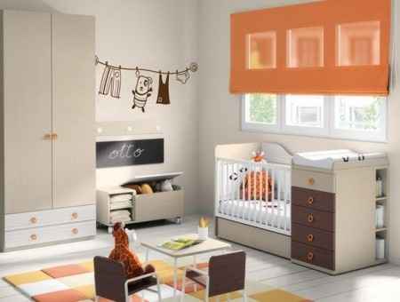 color pared del dormitorio del bebe