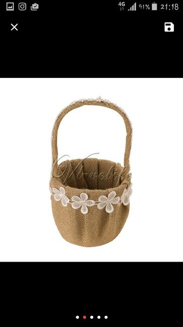 Cesta flor y cojin - 2
