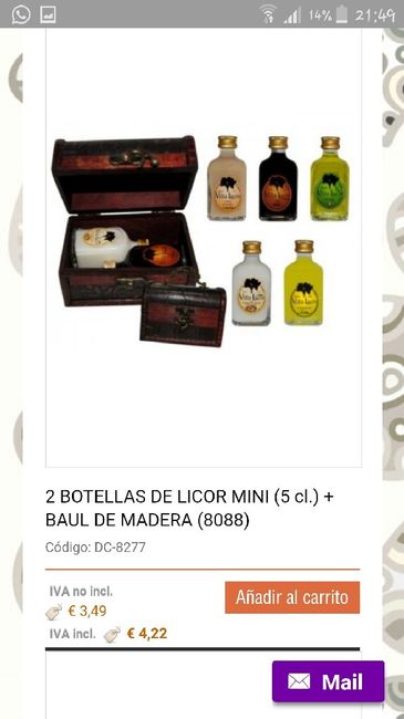 Regalos para invitados - 2