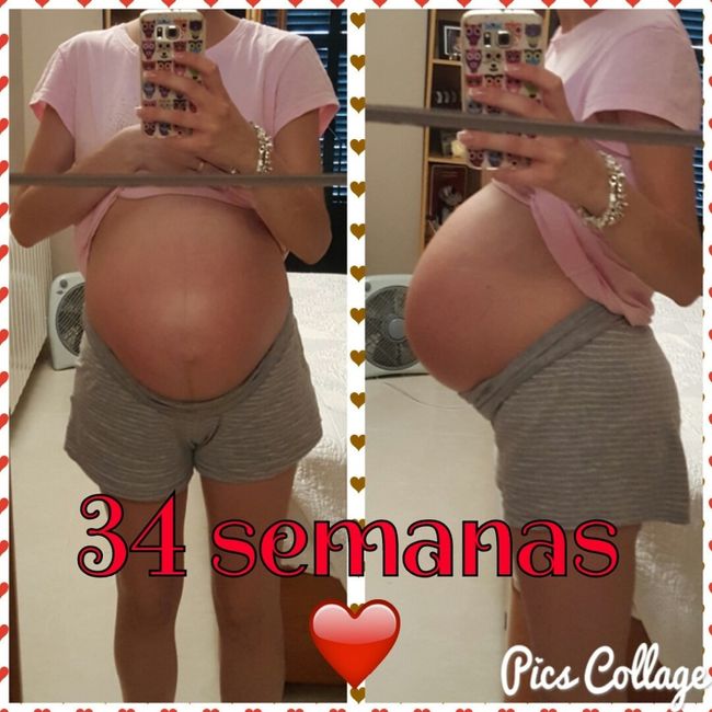 34 semanas