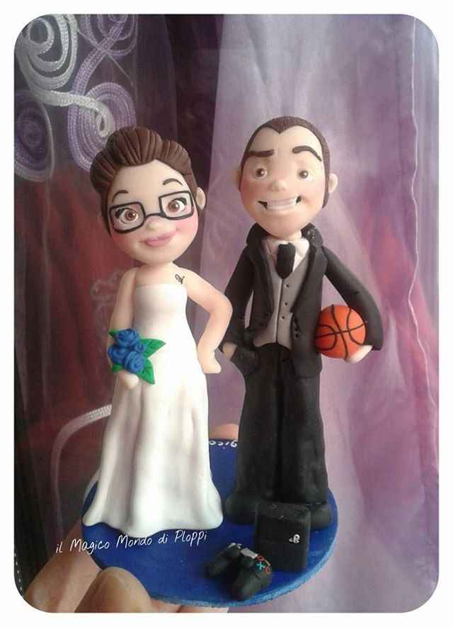 Figuras topper novios