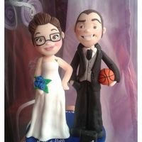 Figuras topper novios