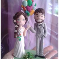 Figuras topper novios