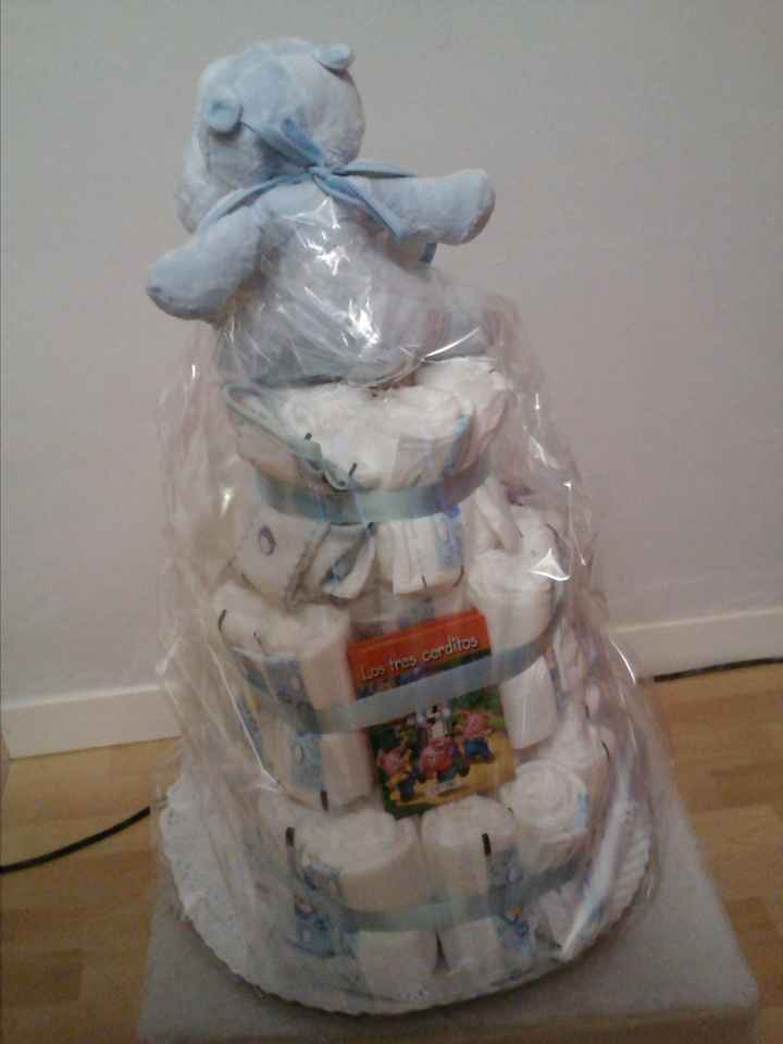 MI TARTA DE PAÑALES