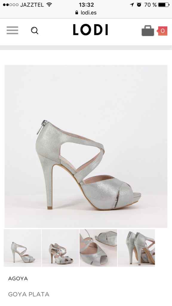 Sandalias lodi nude o plata - 1