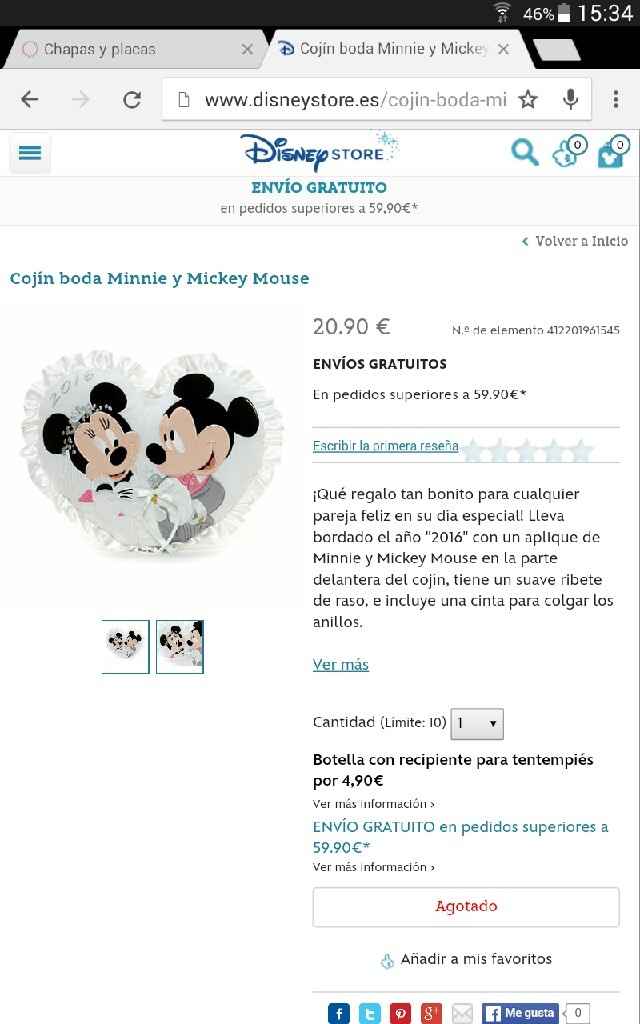 Busco este cojin en web agotado - 1
