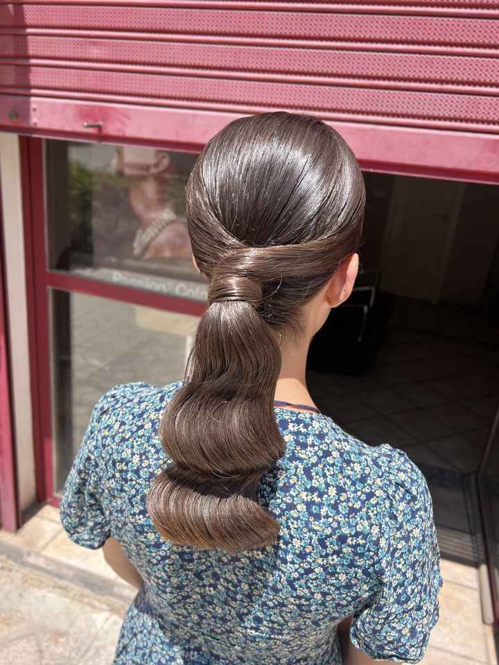 Coleta con ondas, ¿sería tu elección si tuvieras el pelo parecido? - 1