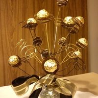 centro mesa ferrero roche