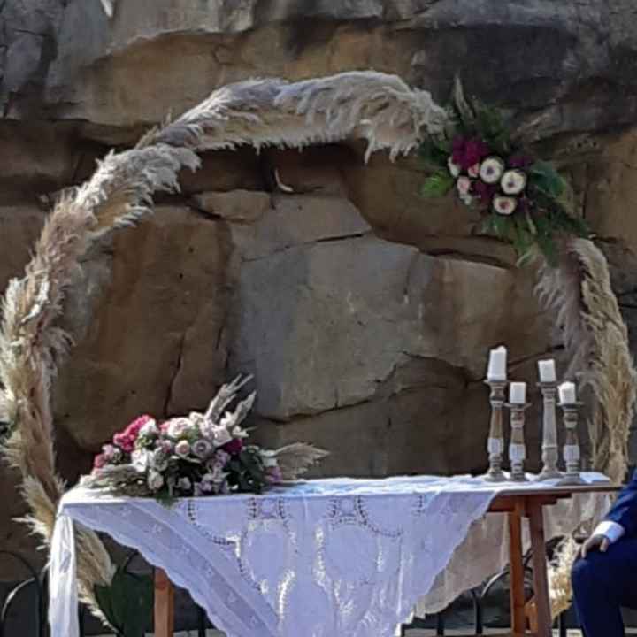 Decoración mesa boda - 1