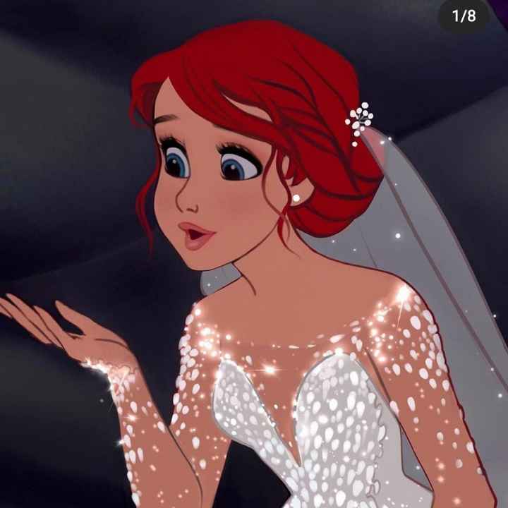 Princesas Disney de novias - 1