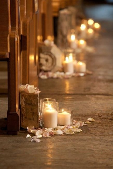 Ideas para decorar tu camino al altar 1