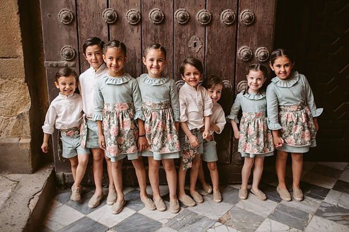 Moda infantil para los pajes - ¡qué monos están los niños! 2