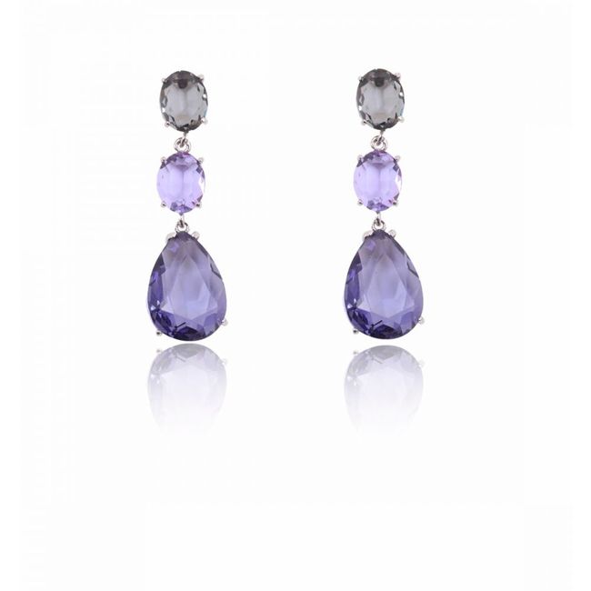 Mi look morado necesita pendientes 💜 5