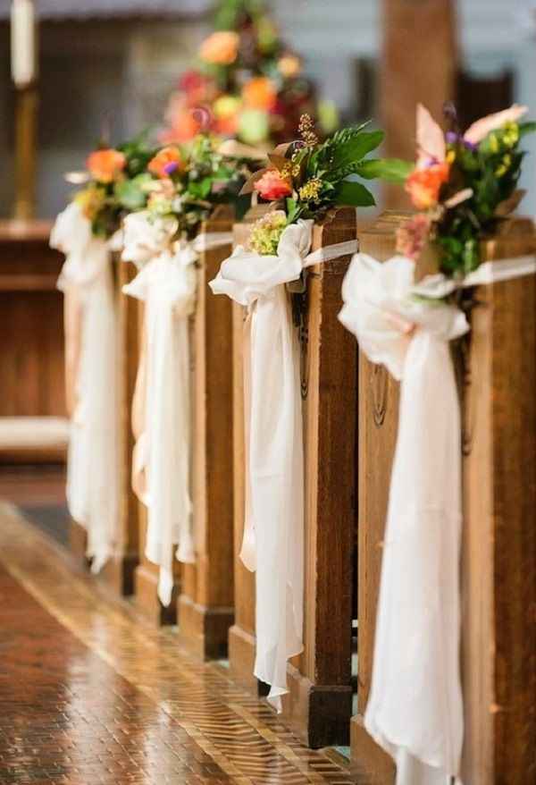 Ideas para decorar tu camino al altar - 5