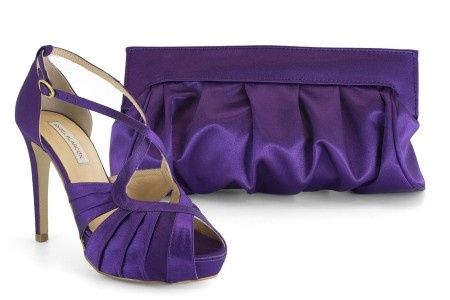zapatos violetas