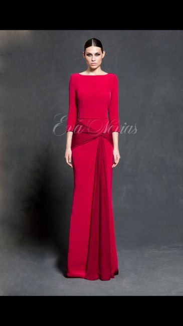 Vestido de la madre de la novia - 1