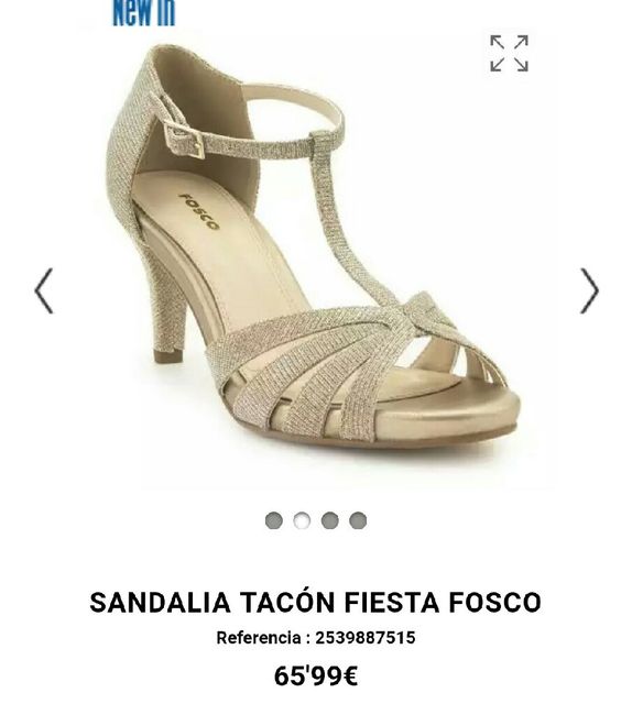 Sandalias de novia - 1