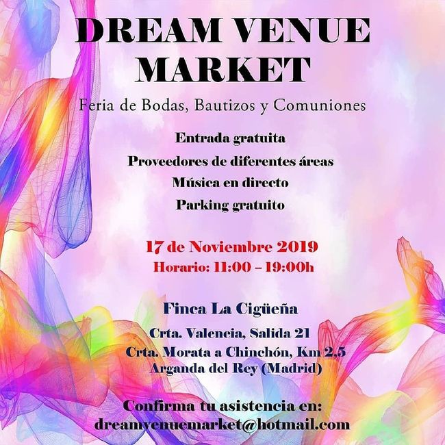 feria de bodas dream venue market arganda del rey 1