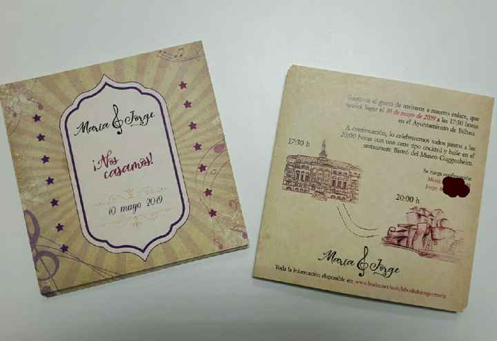 Invitaciones de boda - 1