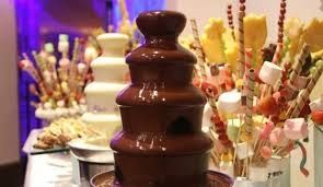 fuente de chocolate belga 