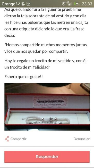 Pulseras detalle boda - 1