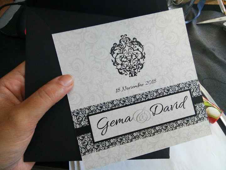 Llegaron las invitaciones - 1