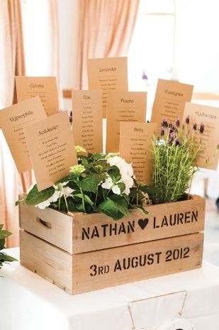 Ideas para decorar con cajas de fruta 5