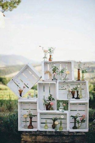 Ideas para decorar con cajas de fruta 14