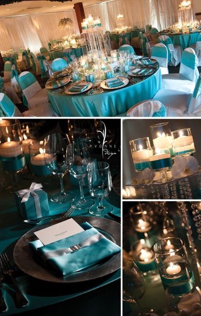 Ideas de boda en color turquesa 13