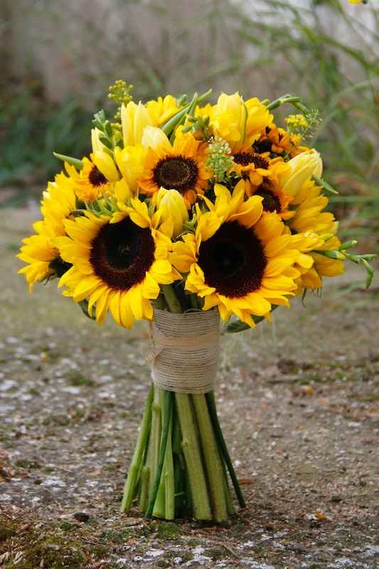 Ramos de novia con girasoles - Organizar una boda - Foro Bodas.net