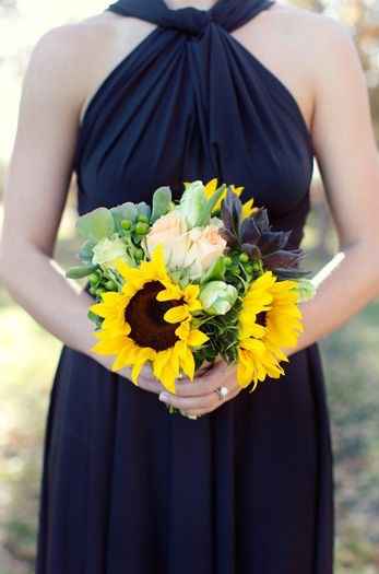 Ramos De Novia Con Girasoles Organizar Una Boda Foro Bodas Net