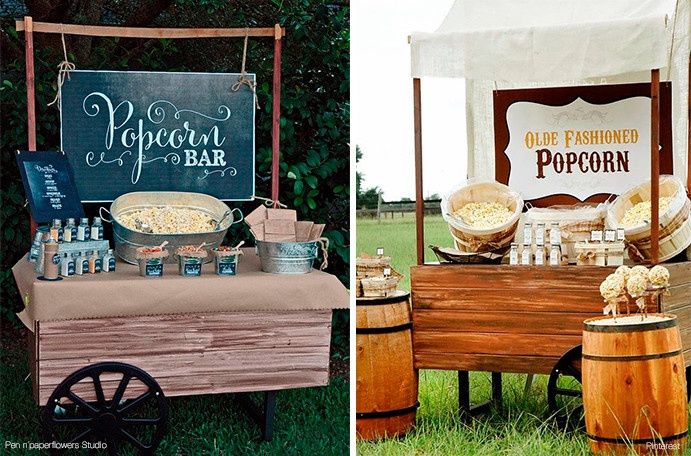 popcorn bar