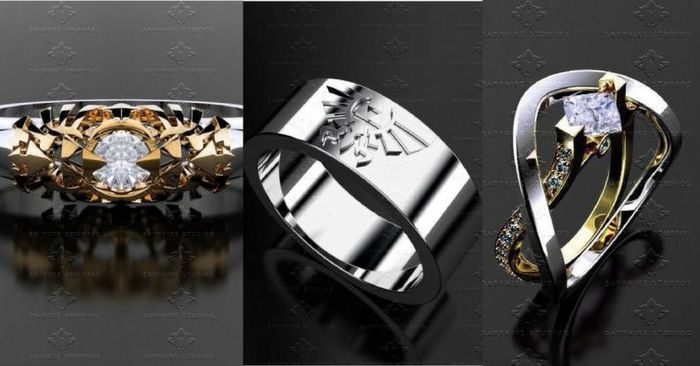 Anillos frikis para novios frikis ;) 9