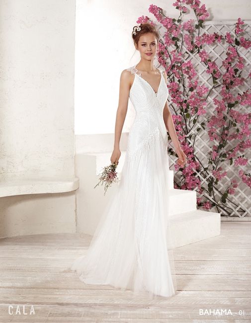 Vestidos de novia de Villais, colección Cala 1