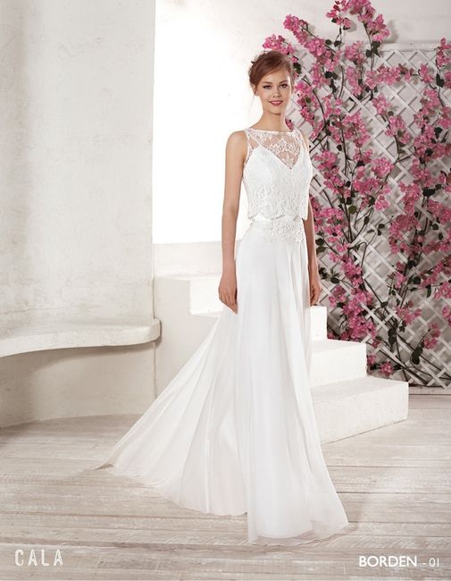 Vestidos de novia de Villais, colección Cala 5