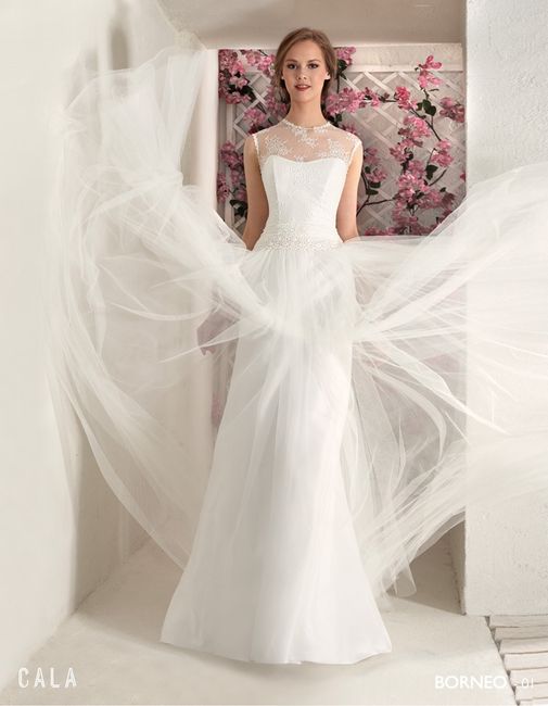 Vestidos de novia de Villais, colección Cala 7