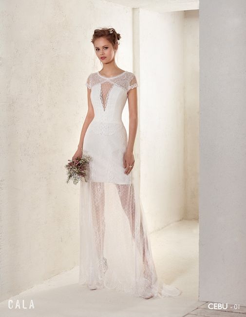 Vestidos de novia de Villais, colección Cala 13