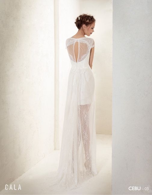 Vestidos de novia de Villais, colección Cala 14