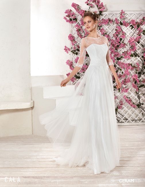 Vestidos de novia de Villais, colección Cala 15