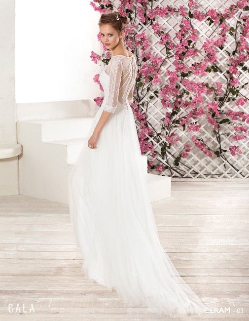 Vestidos de novia de Villais, colección Cala 16