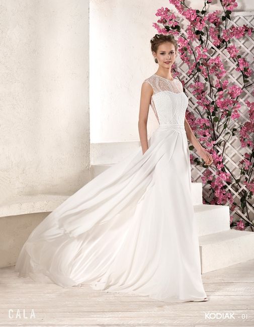 Vestidos de novia de Villais, colección Cala 23